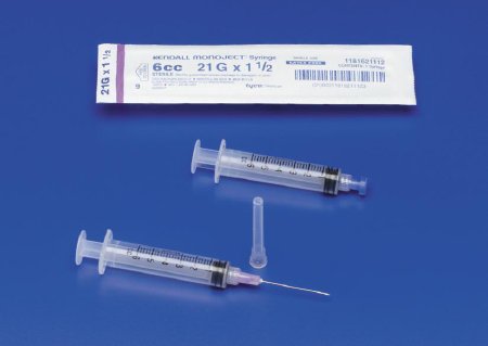 Picture of General Purpose Syringe Monoject™ 6 mL Blister Pack Luer Slip Tip Without Safety1180600555
