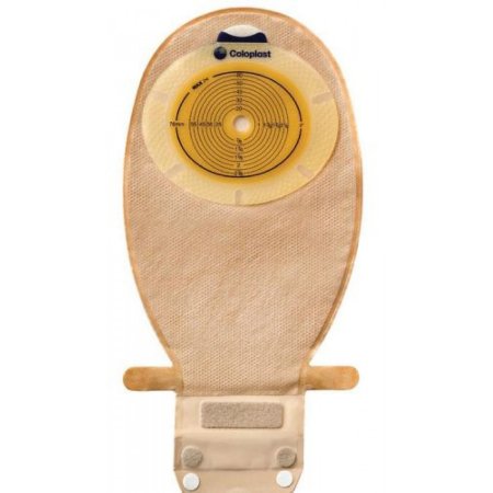 Picture of Ostomy Pouch SenSura® One-Piece System 11-1/2 Inch Length, Maxi 1-1/2 Inch Stoma Drainable Flat, Pre-Cut15994