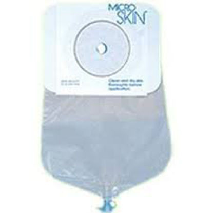 Picture of Urostomy Pouch One-Piece System 9 Inch Length 1-1/2 Inch Stoma Drainable Trim To Fit86300E