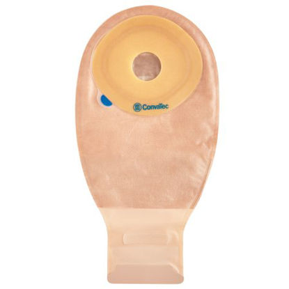 Picture of Filtered Ostomy Pouch Esteem® + One-Piece System 12 Inch Length 1 Inch Stoma Drainable Flat, Pre-Cut421859