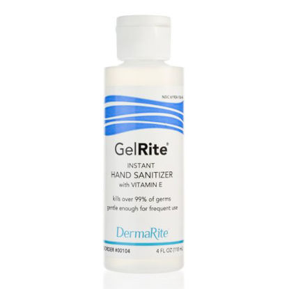 Picture of Hand Sanitizer GelRite® 4 oz. Ethyl Alcohol Gel Bottle00104