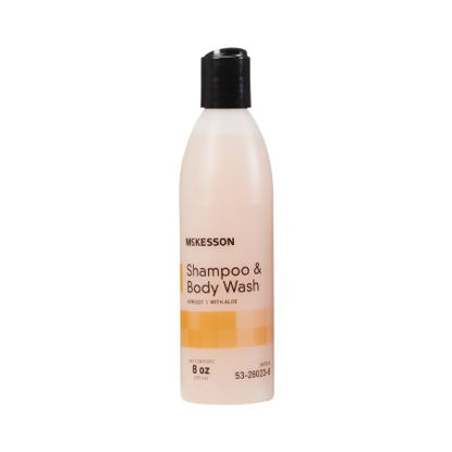 Picture of Shampoo and Body Wash McKesson 8 oz. Flip Top Bottle Apricot Scent53-28023-8