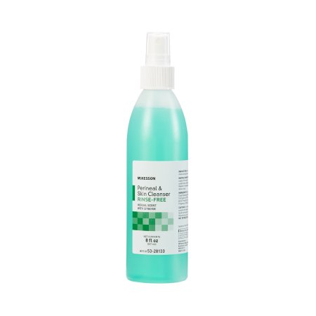 Picture of Rinse-Free Perineal Wash McKesson Liquid 8 oz. Pump Bottle Herbal Scent53-28133