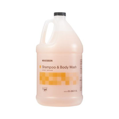 Picture of Shampoo and Body Wash McKesson 1 gal. Jug Apricot Scent53-28021-GL