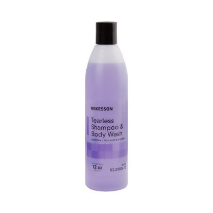 Picture of Tearless Shampoo and Body Wash McKesson 12 oz. Flip Top Bottle Lavender Scent53-29004-12