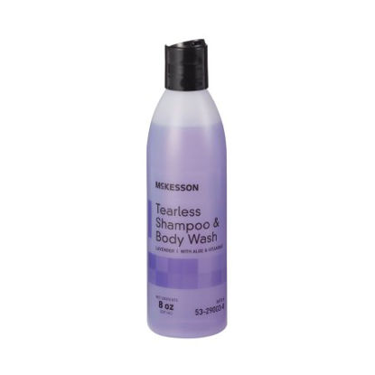 Picture of Tearless Shampoo and Body Wash McKesson 8 oz. Flip Top Bottle Lavender Scent53-29003-8