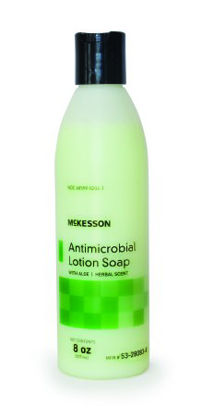 Picture of Antimicrobial Soap McKesson Lotion 8 oz. Bottle Herbal Scent53-28083-8