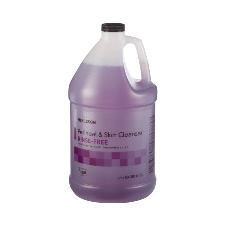 Picture of Rinse-Free Perineal Wash McKesson Liquid 1 gal. Jug Fresh Scent53-28011-GL