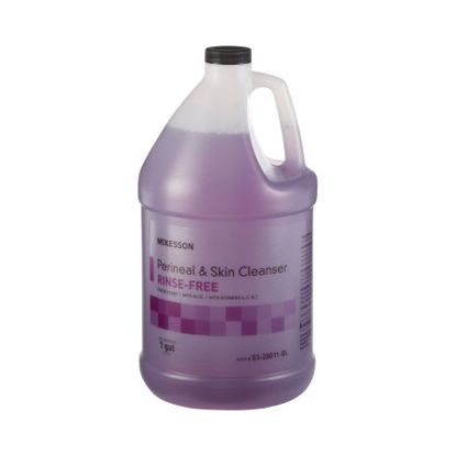 Picture of Rinse-Free Perineal Wash McKesson Liquid 1 gal. Jug Fresh Scent53-28011-GL