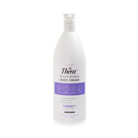 Picture of Hand and Body Moisturizer Thera® 32 oz. Pump Bottle Scented Cream CHG Compatible53-CRM32