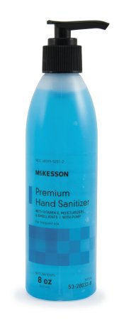 Picture of Hand Sanitizer McKesson Premium 8 oz. Ethyl Alcohol Gel Pump Bottle53-28033-8