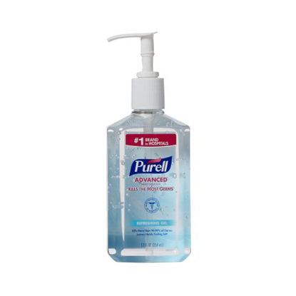 Picture of Hand Sanitizer Purell® Advanced 12 oz. Ethyl Alcohol Gel Pump Bottle3659-12