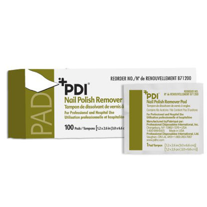 Picture of Nail Polish Remover Pad PDI® 1-1/5 X 2-3/5 InchB71200