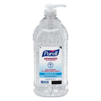 Picture of Hand Sanitizer Purell® Advanced 2,000 mL Ethyl Alcohol Gel Pump Bottle9625-04