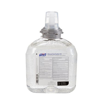 Picture of Hand Sanitizer Purell® Advanced 1,200 mL Ethyl Alcohol Gel Dispenser Refill Bottle5456-04