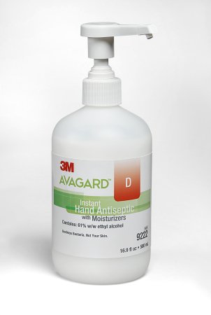 Picture of Hand Sanitizer 3M™ Avagard™ D 16 oz. Ethyl Alcohol Gel Pump Bottle9222