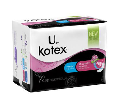 Picture of Feminine Pad U by Kotex® Ultra Thin Regular Absorbency03904