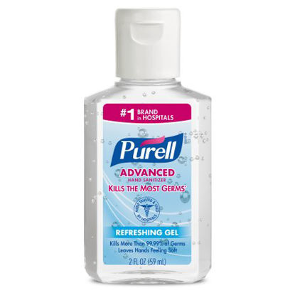 Picture of Hand Sanitizer Purell® Advanced 2 oz. Ethyl Alcohol Gel Bottle9605-24