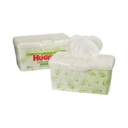 Picture of Baby Wipe Huggies® Natural Care® Tub Aloe Unscented 64 Count39301