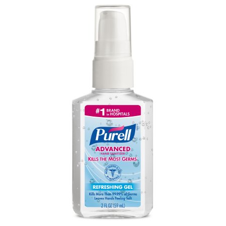 Picture of Hand Sanitizer Purell® Advanced 2 oz. Ethyl Alcohol Gel Pump Bottle9606-24