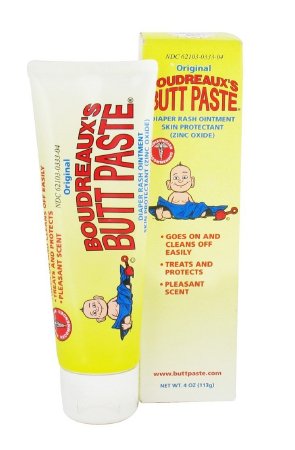 Picture of Diaper Rash Treatment Boudreaux's Butt Paste® 4 oz. Tube Scented Cream62103033304
