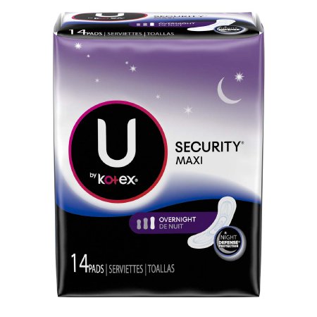 Picture of Feminine Pad U by Kotex® Maxi / Overnight Heavy Absorbency01404