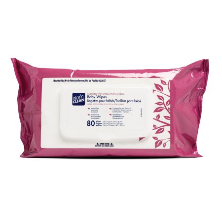 Picture of Baby Wipe Nice'n Clean® Soft Pack Aloe / Vitamin E Scented 80 CountM225XT