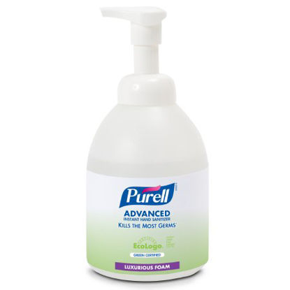 Picture of Hand Sanitizer Purell® Advanced Green Certified 535 mL Ethyl Alcohol Foaming Pump Bottle5791-04