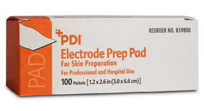 Picture of Electrode Skin Prep Pad PDI® 70% Strength Isopropyl Alcohol / Pumice Individual Packet NonSterileB59800