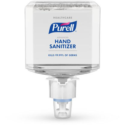 Picture of Hand Sanitizer Purell® Healthcare Advanced 1,200 mL Ethyl Alcohol Foaming Dispenser Refill Bottle6453-02