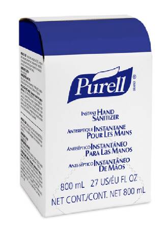 Picture of Hand Sanitizer Purell® Advanced 800 mL Ethyl Alcohol Gel Bag-in-Box9657-12