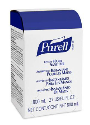Picture of Hand Sanitizer Purell® Advanced 800 mL Ethyl Alcohol Gel Bag-in-Box9657-12