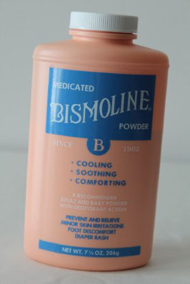 Picture of Body Powder Bismoline® 7-1/4 oz. Lightly Scented Shaker Bottle Talc / Boric Acid / Zinc Oxide01270