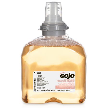 Picture of Antibacterial Soap GOJO® Premium Foaming 1,200 mL Dispenser Refill Bottle Fresh Fruit Scent5362-02