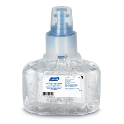 Picture of Hand Sanitizer Purell® Advanced 700 mL Ethyl Alcohol Gel Dispenser Refill Bottle1303-03