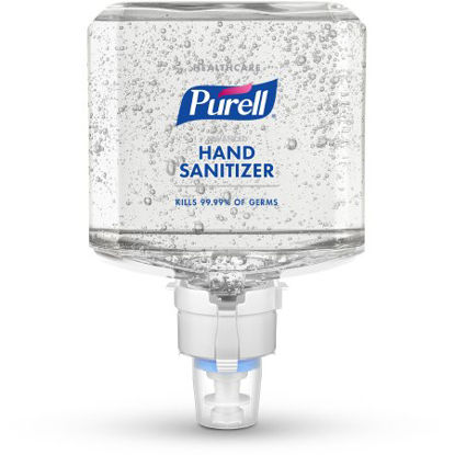 Picture of Hand Sanitizer Purell® Healthcare Advanced 1,200 mL Ethyl Alcohol Gel Dispenser Refill Bottle6463-02
