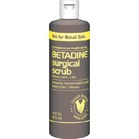 Picture of Skin Prep Solution Betadine® 16 oz. Bottle 10% Strength Povidone-Iodine NonSterile67618015017