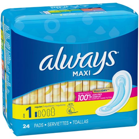 Picture of Feminine Pad Always® Maxi Regular Absorbency03700066381