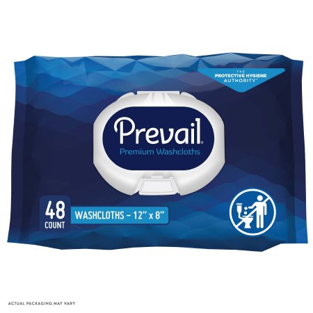 Picture of Personal Wipe Prevail® Soft Pack Aloe / Vitamin E / Chamomile Scented 48 CountWW-710