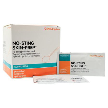 Picture of Skin Barrier Applicator No-Sting Skin-Prep 75% / 25% Strength Hexamethyldisiloxane / Acrylate Copolymer Individual Packet Sterile59420700