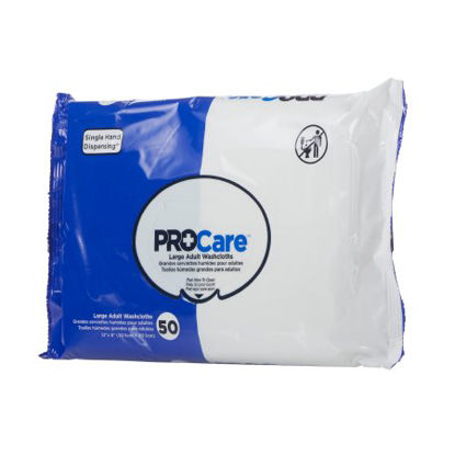 Picture of Personal Wipe ProCare™ Soft Pack Aloe / Vitamin E Scented 50 CountCRW-050