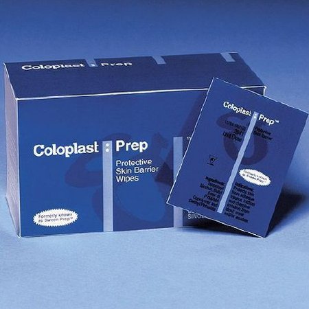 Picture of Skin Barrier Wipe Coloplast® Prep™ 50 to 75% Strength Propan-2-ol Individual Packet NonSterile2041