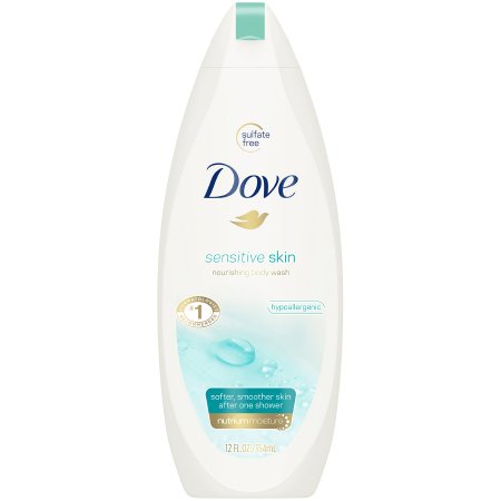 Picture of Body Wash Dove® Sensitive Skin Liquid 12 oz. Bottle Unscented01111112212