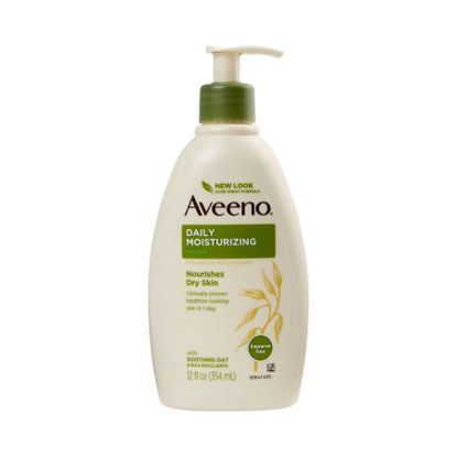 Picture of Hand and Body Moisturizer Aveeno® 12 oz. Pump Bottle Unscented Lotion10381370036002