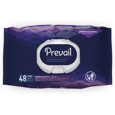 Picture of Personal Wipe Prevail® Soft Pack Aloe / Vitamin E / Chamomile Fresh Scent 48 CountWW-910