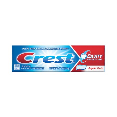 Picture of Toothpaste Crest® Regular Flavor 0.85 oz. Tube00037000305019