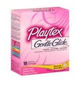 Picture of Tampon Playtex® Gentle Glide®360 Regular Absorbency Plastic Applicator Individually Wrapped07830009833