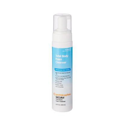 Picture of Rinse-Free Antimicrobial Body Wash Secura™ Total Body Foaming 8.5 oz. Pump Bottle Scented59430300