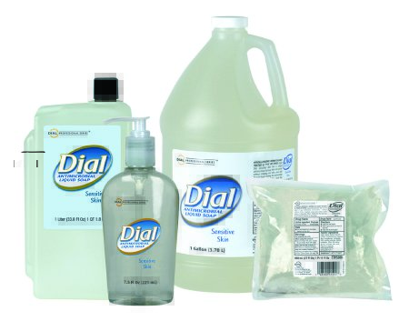 Picture of Antimicrobial Soap Dial® Professional for Sensitive Skin Liquid 7.5 oz. Pump Bottle Floral ScentDIA82834