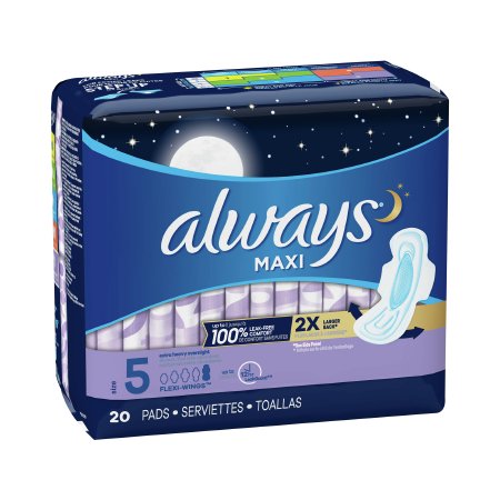 Picture of Feminine Pad Always® Maxi / Overnight Heavy Absorbency03700017902